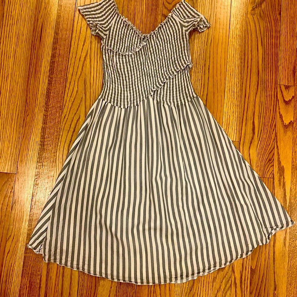 Stripped summer dress